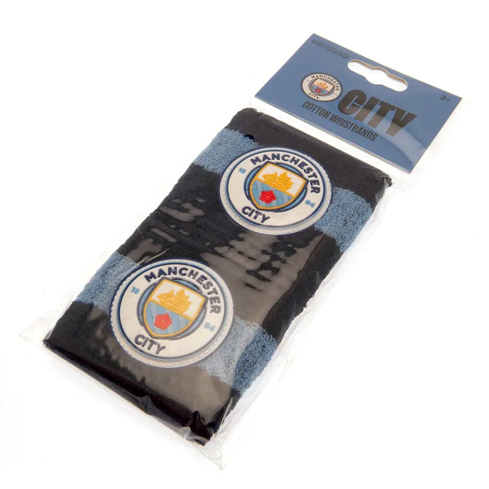 Manchester City Wristbands Packaged