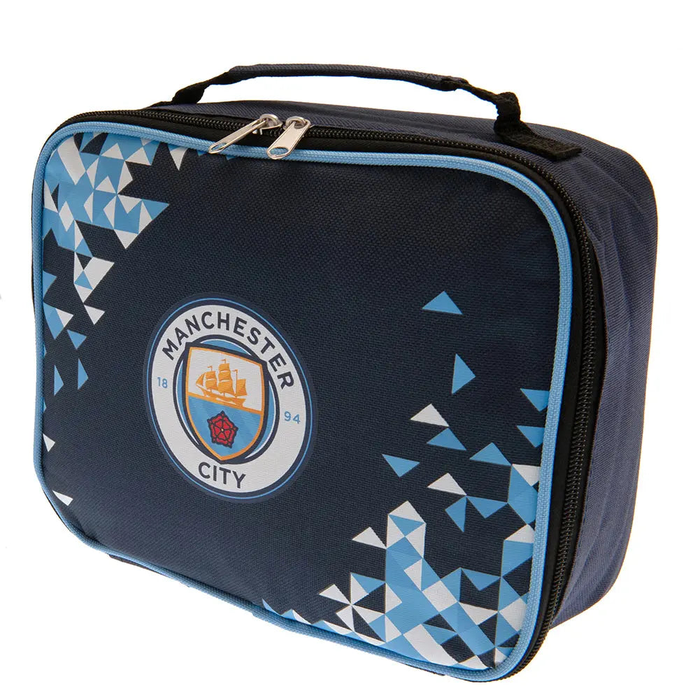 Manchester City Particle Lunch Bag Front View