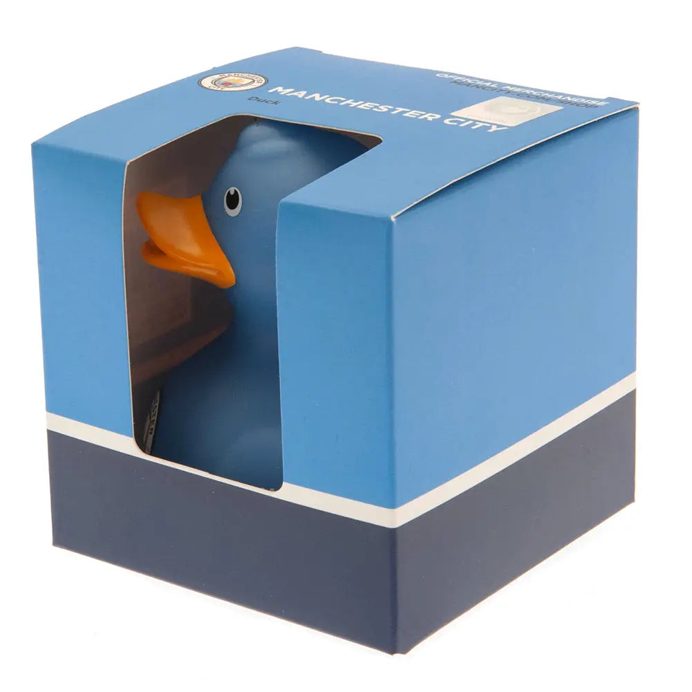 Manchester City Bath Time Duck Boxed