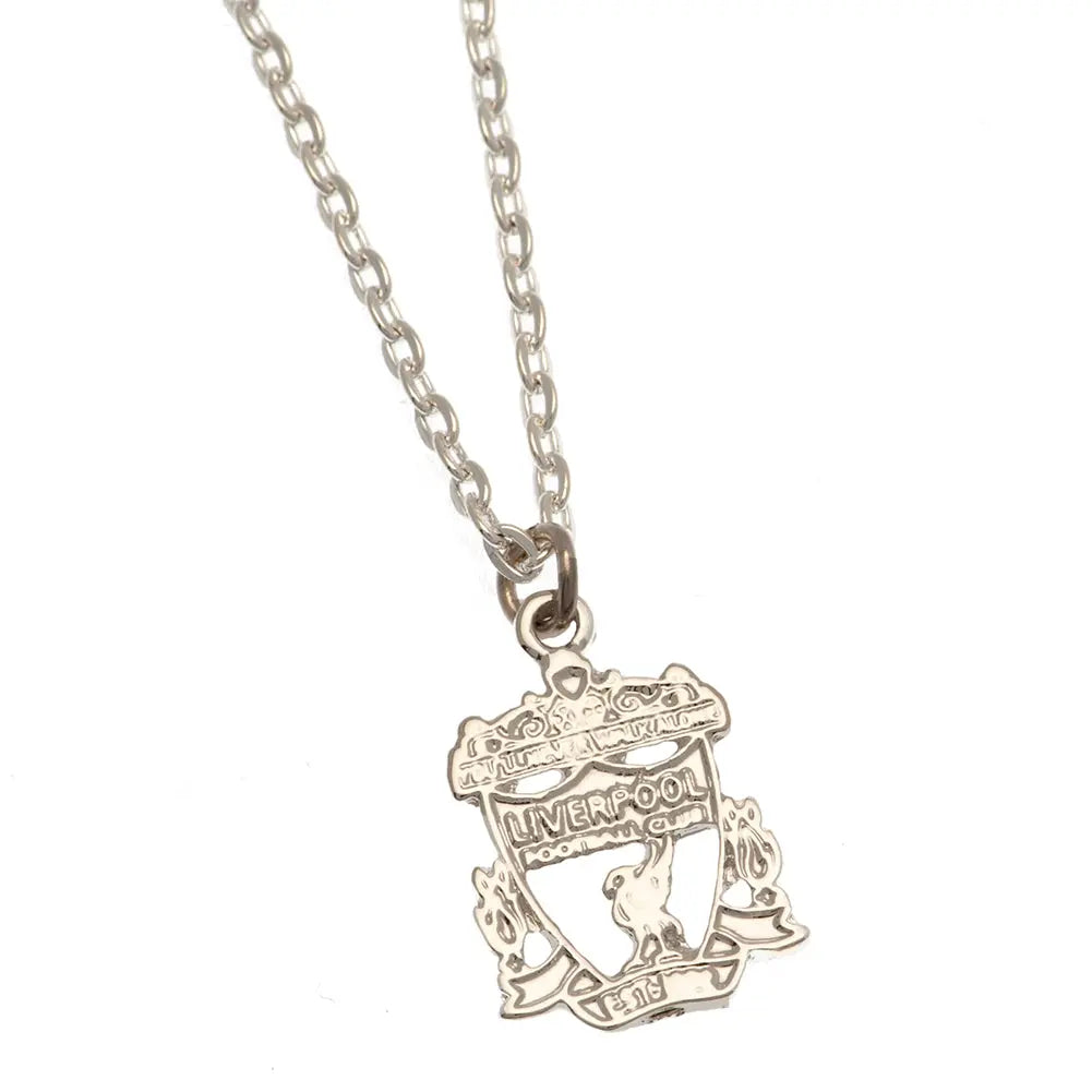 Liverpool FC Silver Plated Boxed Pendant CR Football Gifts Online