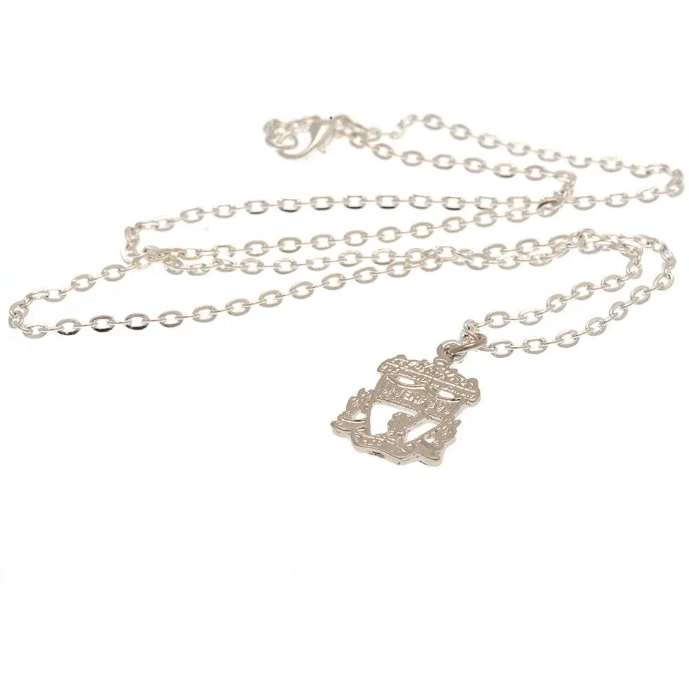 Liverpool FC Silver Plated Boxed Pendant CR Football Gifts Online