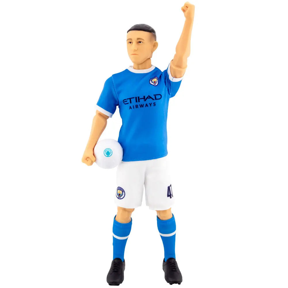 Manchester City Phil Foden Detailed Action Figure Football Gifts Online