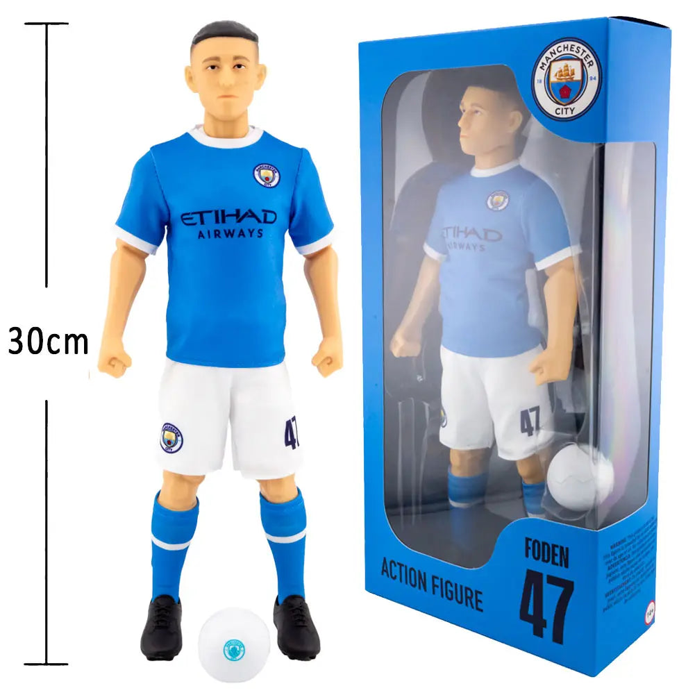 Manchester City Phil Foden Detailed Action Figure Football Gifts Online