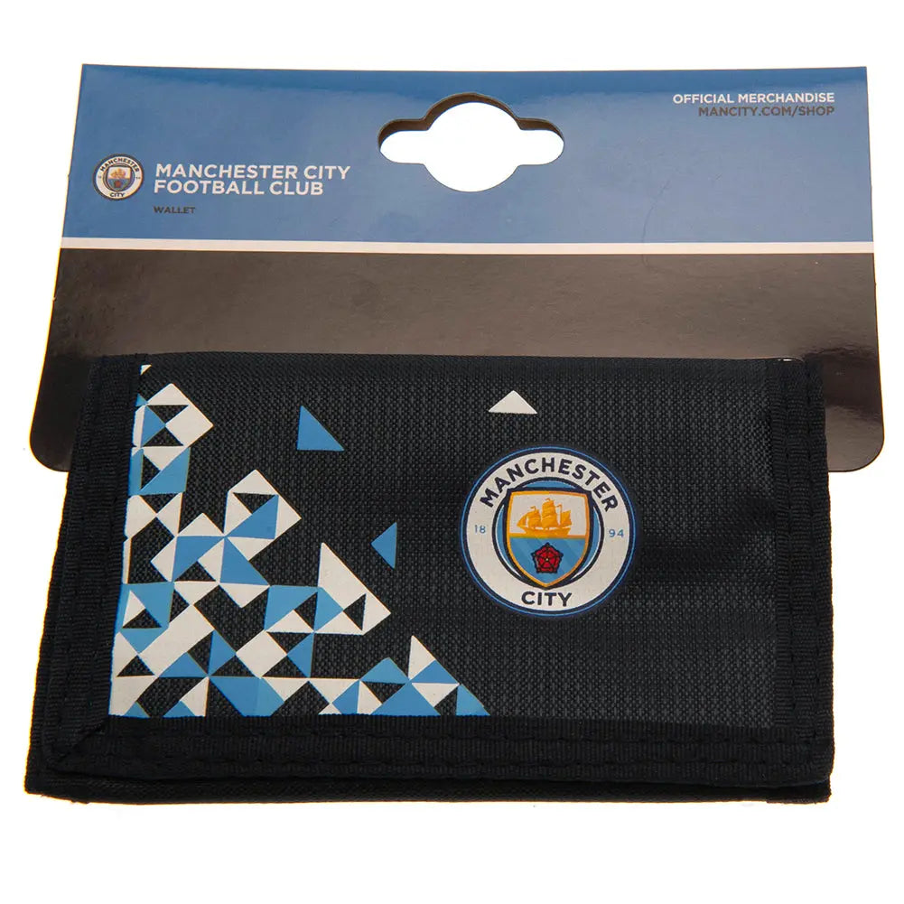 Manchester City Particle Nylon Wallet Packaged