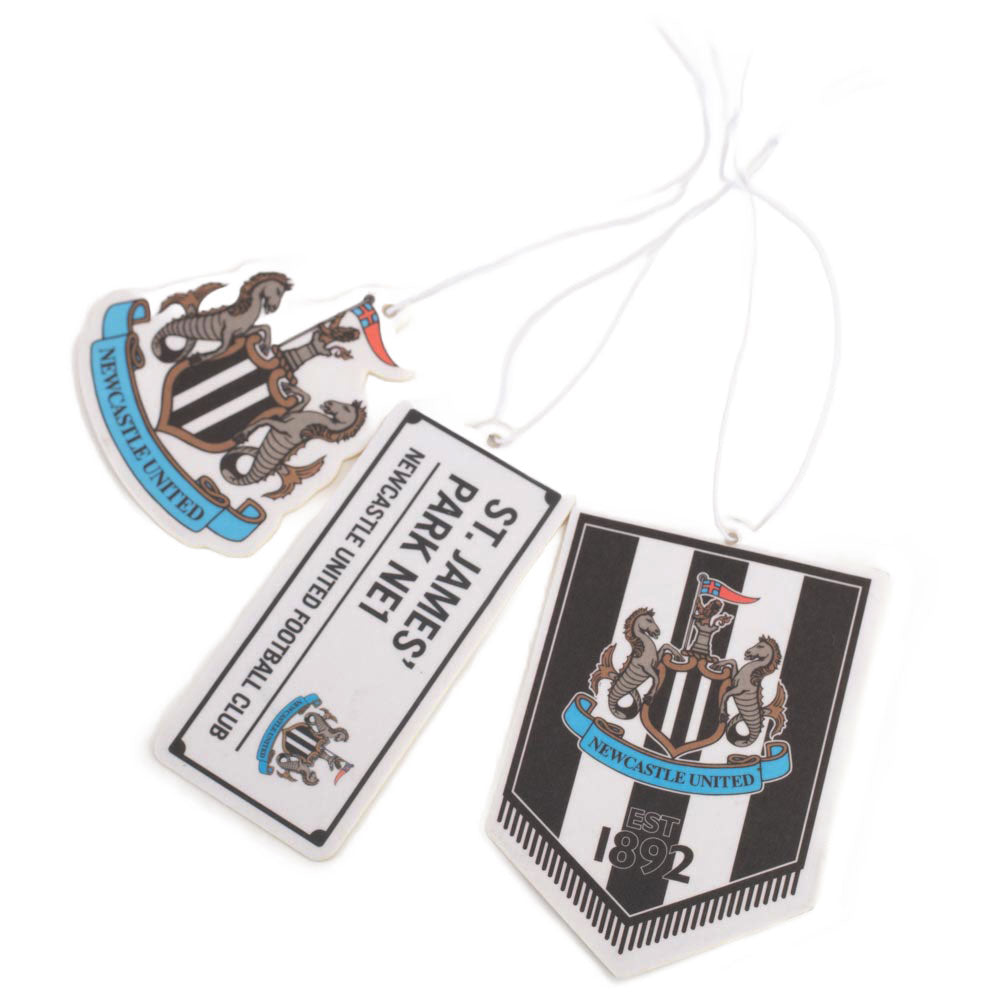 Newcastle United Air Freshener (3 Pack)