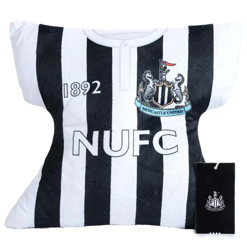 Newcastle United Shirt Cushion Close Up