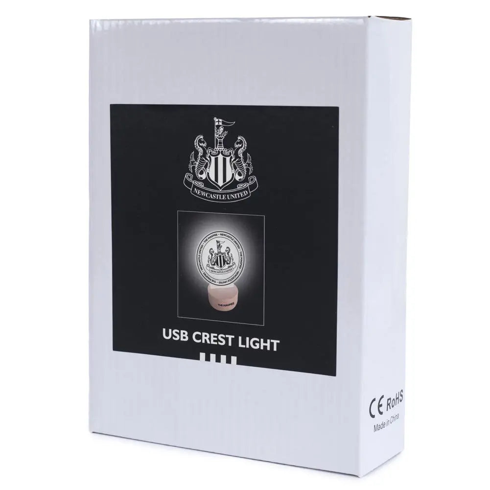 Newcastle United LED Crest Light Boxed
