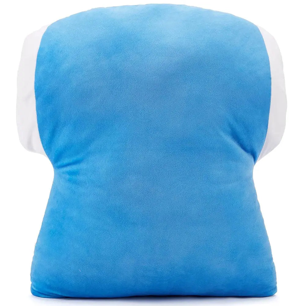 Manchester City Shirt Cushion Back View