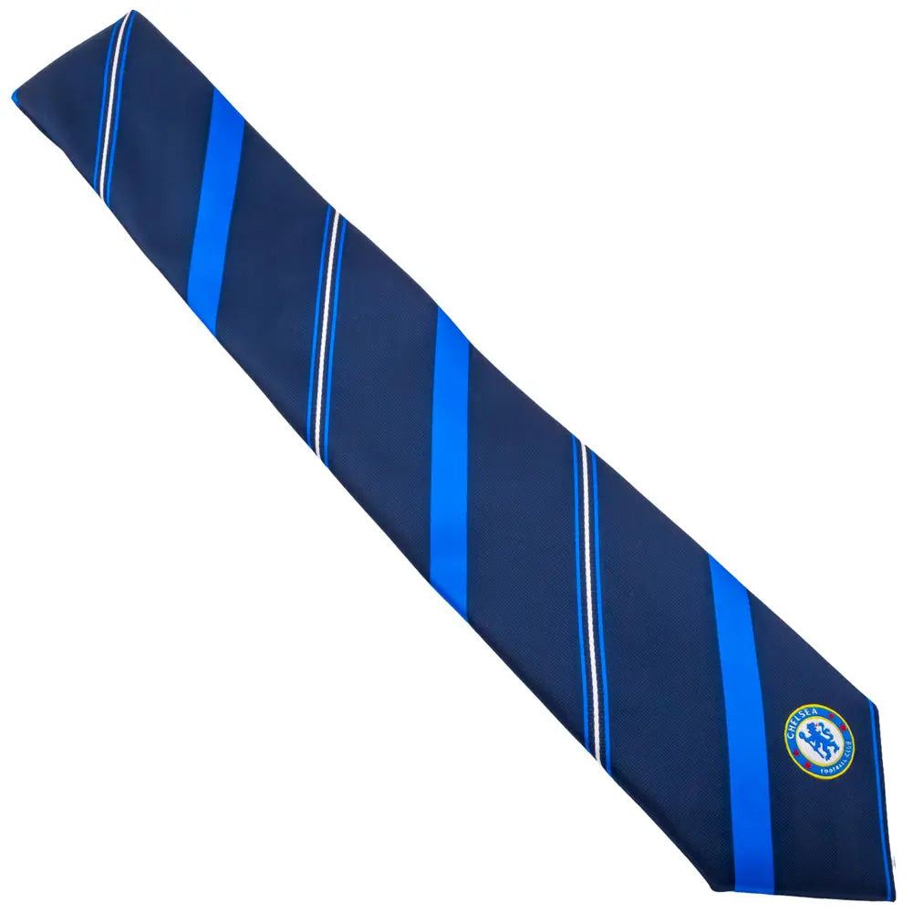 Chelsea FC Stripe Tie Image 2