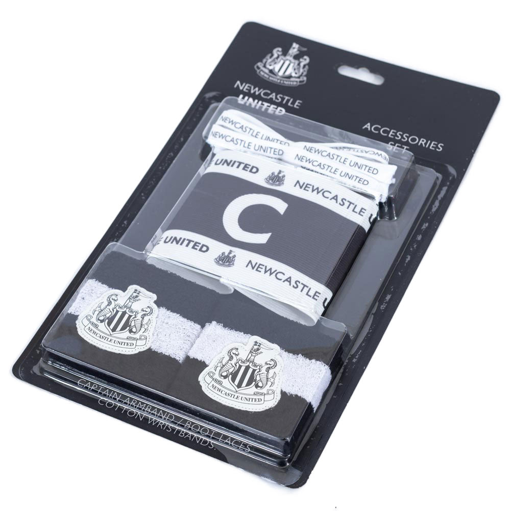 Newcastle United accessories set in packaging with club logo