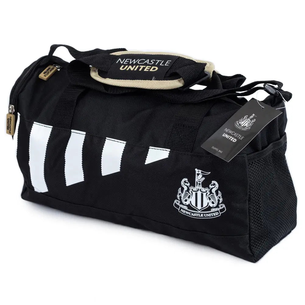 Newcastle United Striped Duffle Bag with Tag