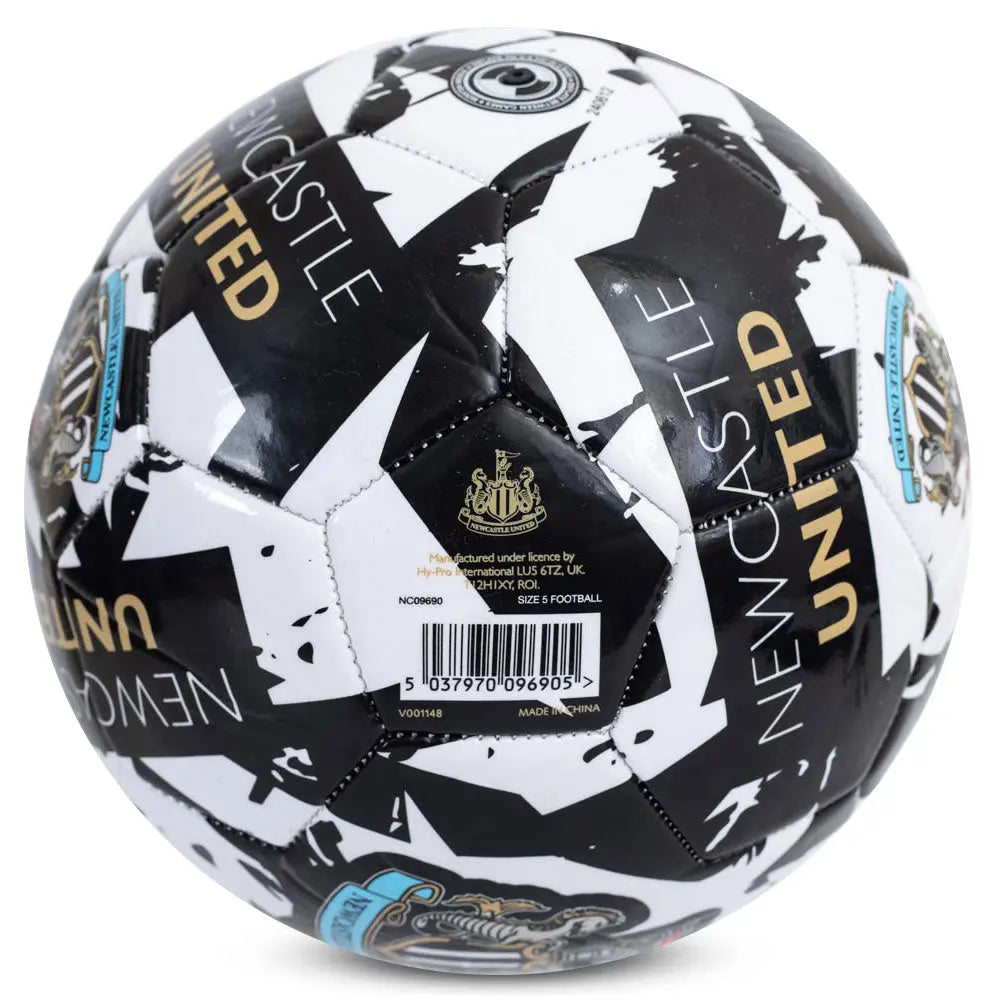 Newcastle United Graffiti Football Back