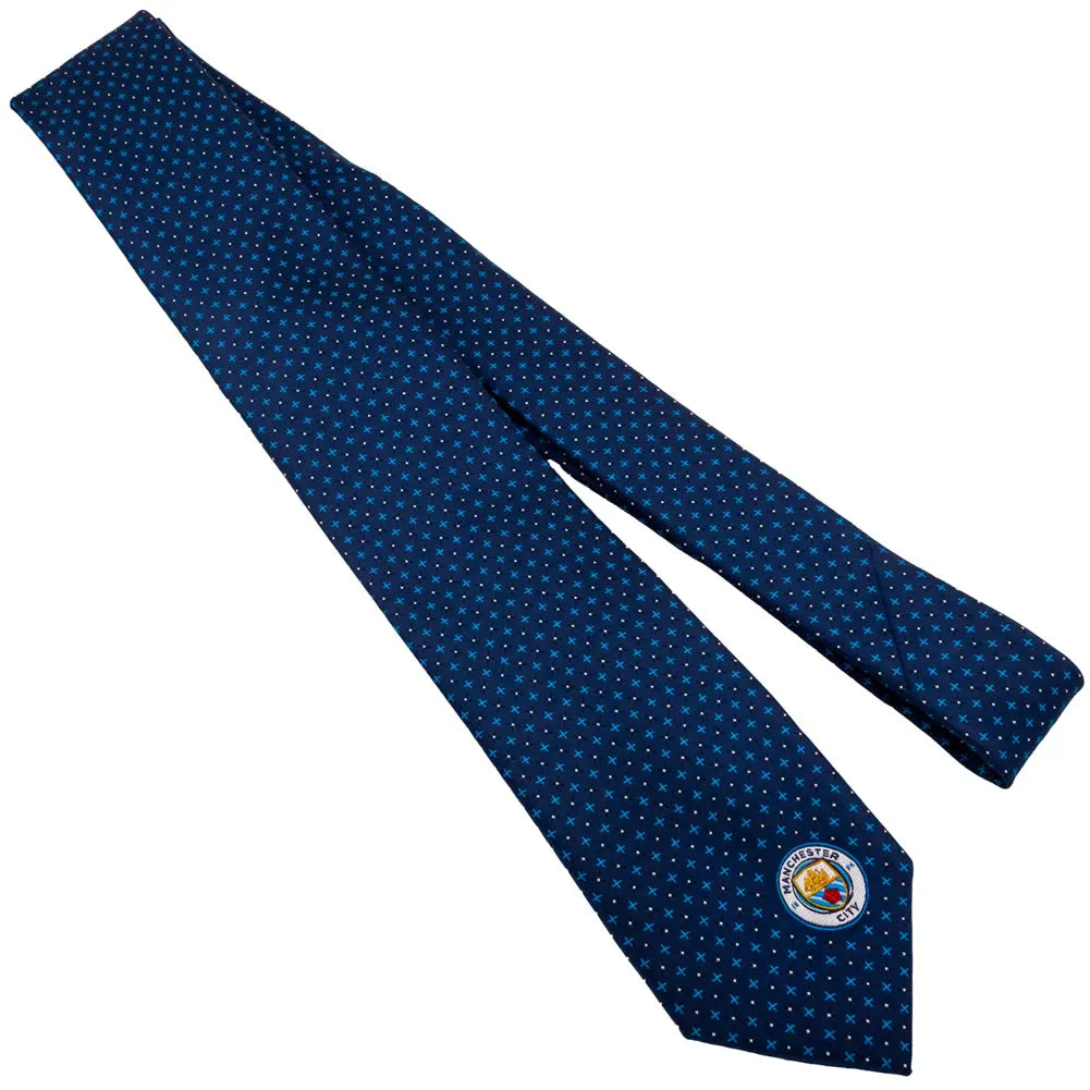 Manchester City Navy Blue Tie Football Gifts Online
