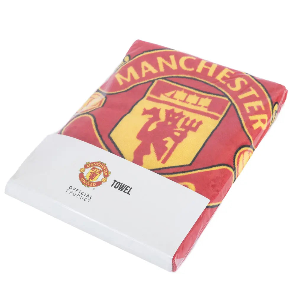 Manchester United Core Stripe Towel Football Gifts Online