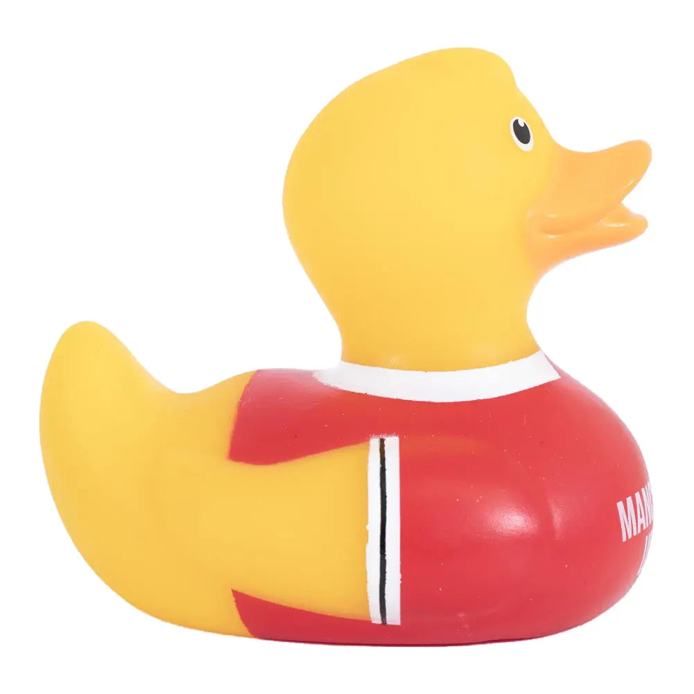 Manchester United Rubber Duck Side View