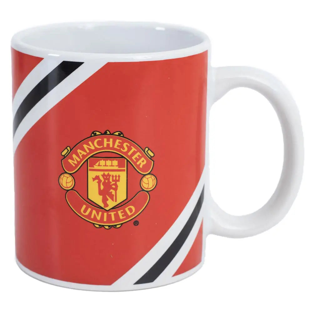 Manchester United Core Stripe Mug Main View