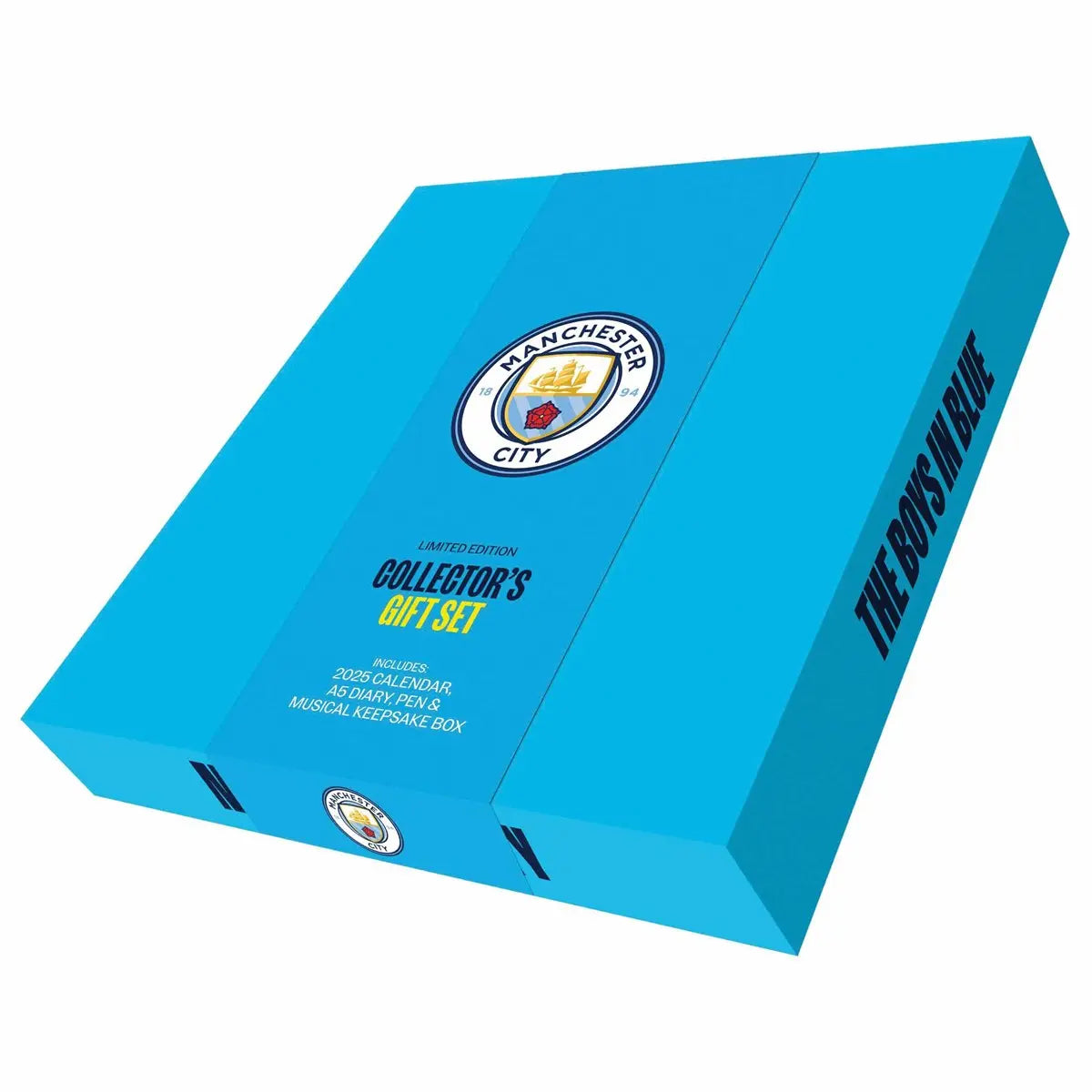 Manchester City 2025 Calendar, Diary & Musical Gift Box
