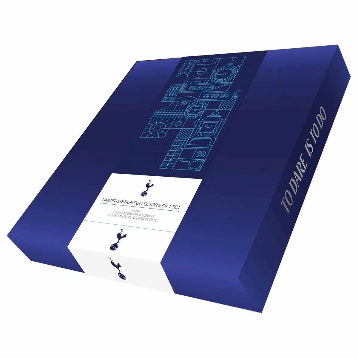 Tottenham Hotspur 2025 Calendar, Diary & Pen Musical Box Set Football Gifts Online