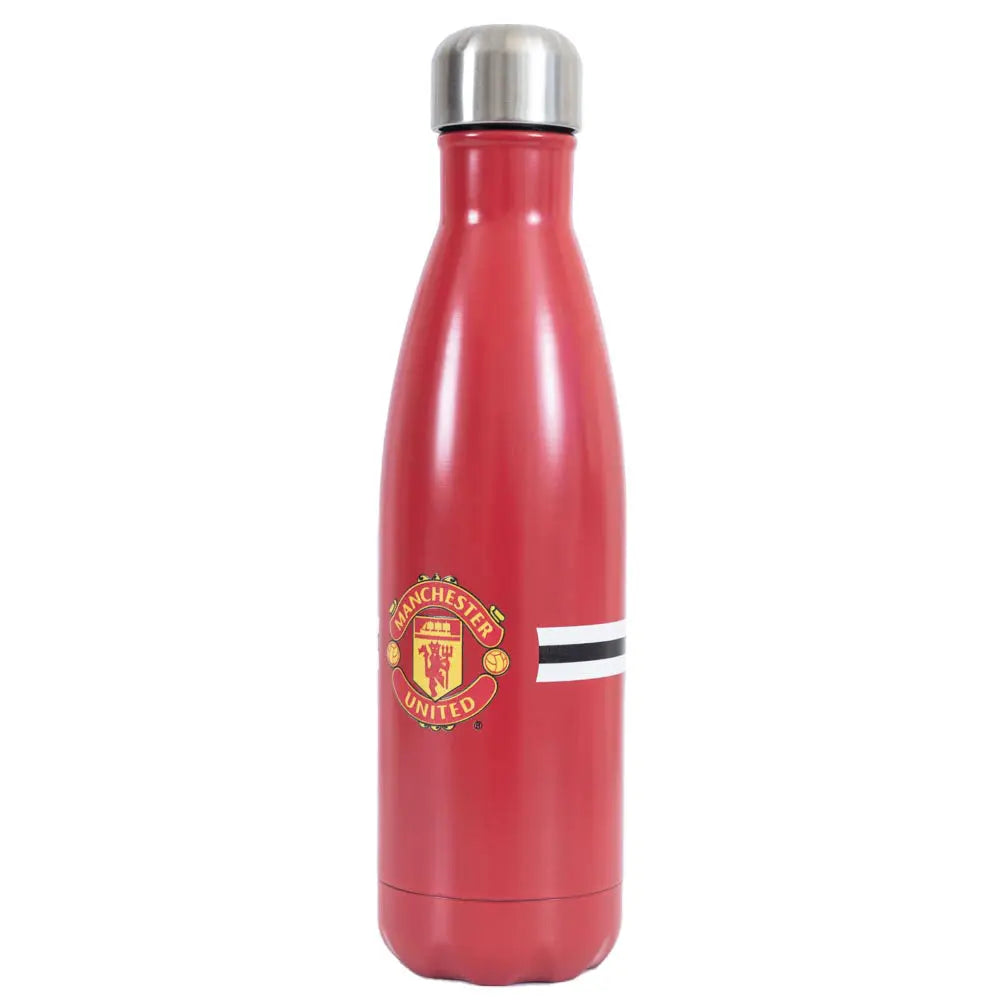 Manchester United Core Stripe Thermal Flask Main View