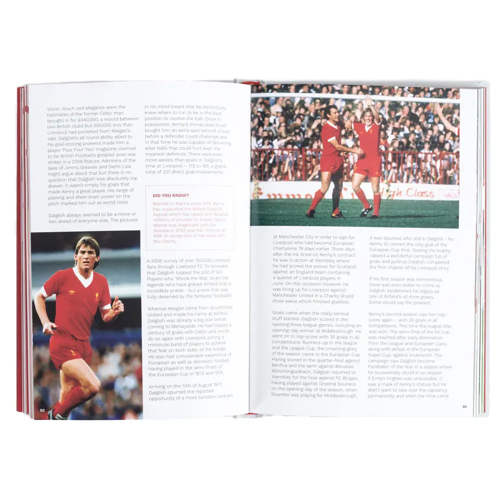 Liverpool FC Magnificent Number 7's Book Kenny Dalglish