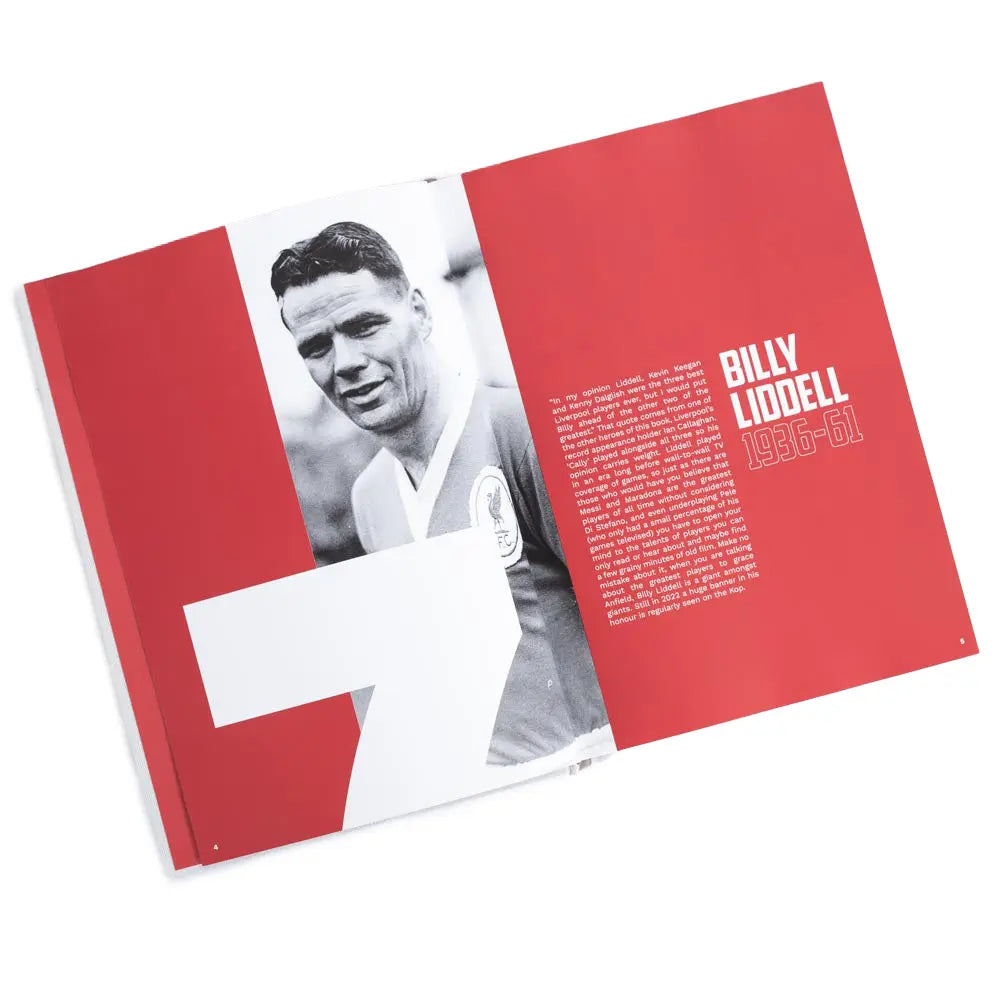 Liverpool FC Magnificent Number 7's Book Feature Page