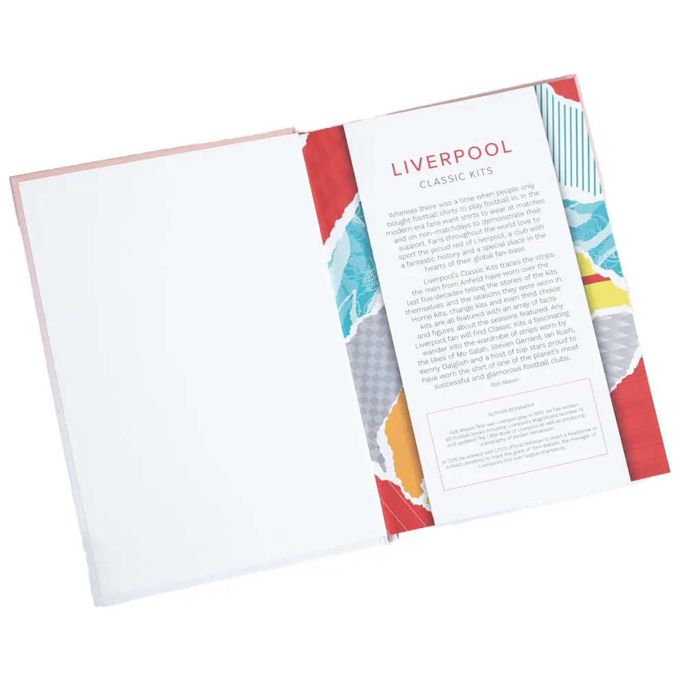 Liverpool FC Classic Kits Book Inside2
