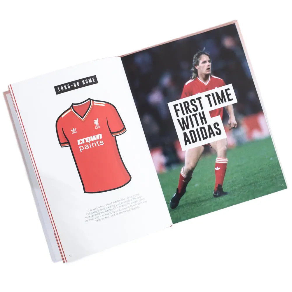 Liverpool FC Classic Kits Book Inside3
