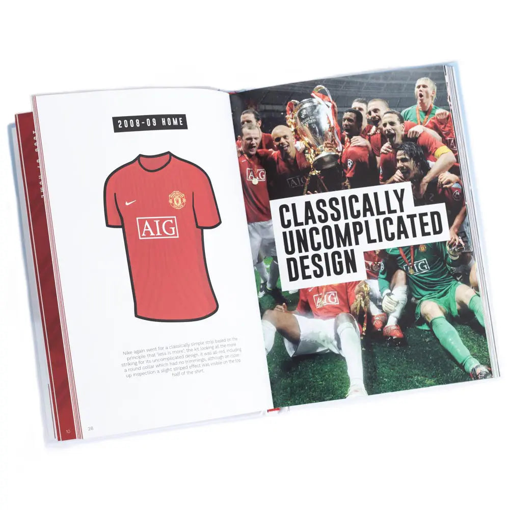 Manchester United Classic Kits Book Image2
