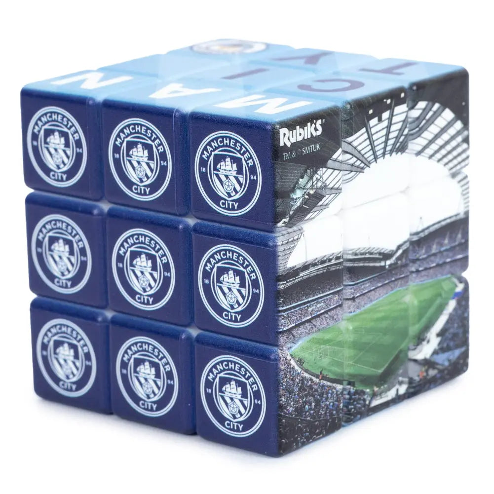 Manchester City Rubiks Cube Side