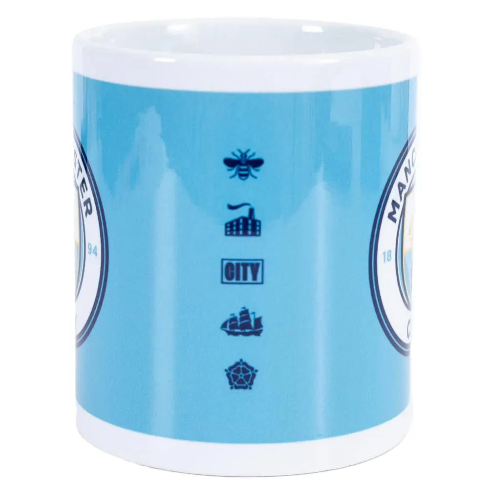 Manchester City Crest Mug Football Gifts Online