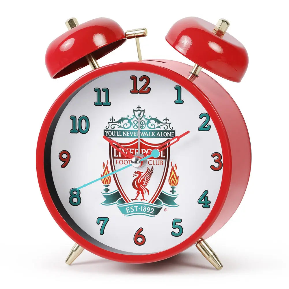 Liverpool FC Twin Bell Alarm Clock Football Gifts Online