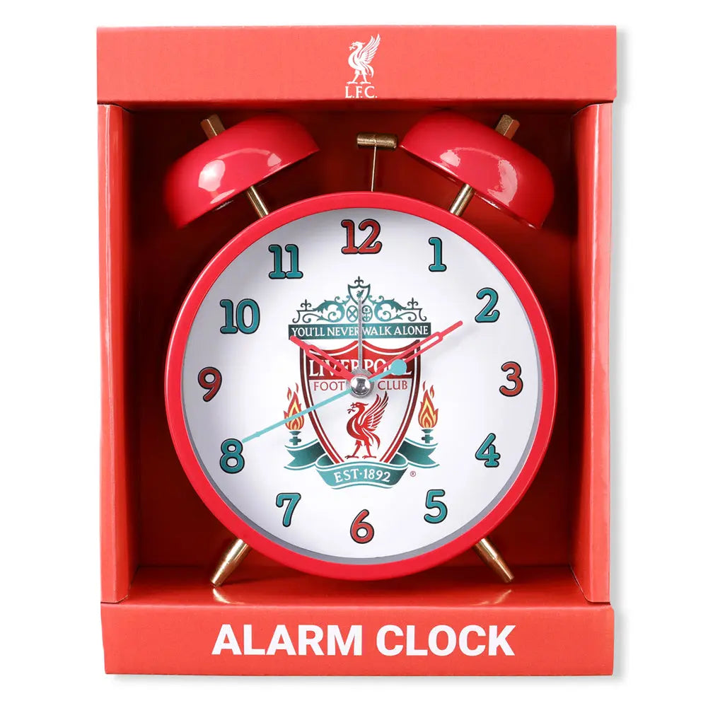 Liverpool FC Twin Bell Alarm Clock Football Gifts Online