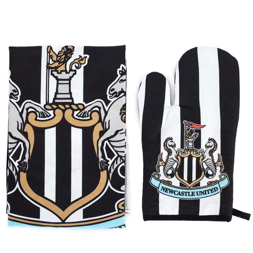 Newcastle United Apron & Oven Glove Set Football Gifts Online