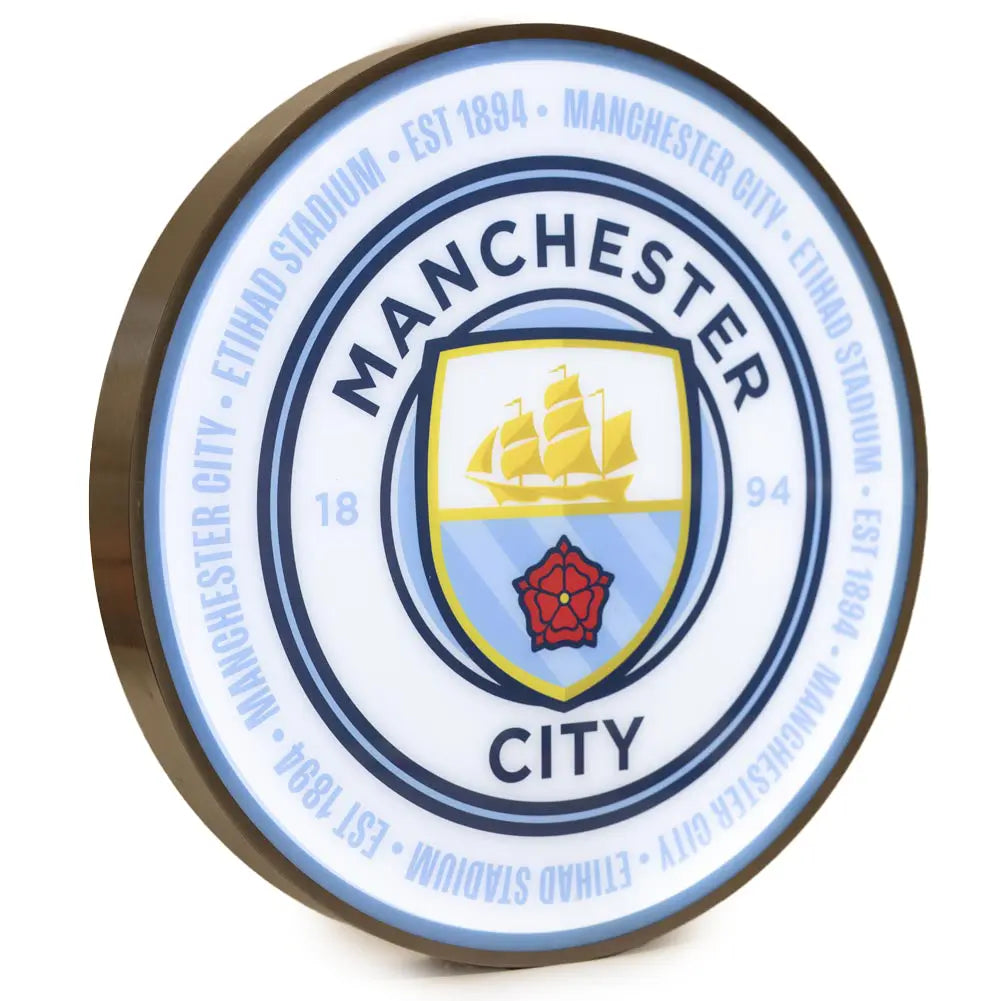 Manchester City LED Wall Light Side