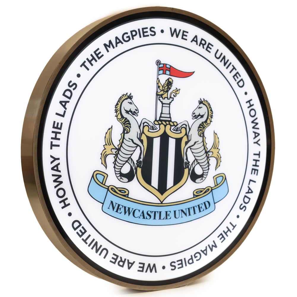 Newcastle United 12 Inch LED Wall Light