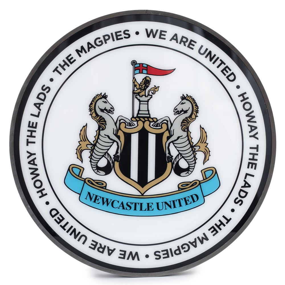 Newcastle United 12 Inch LED Wall Light