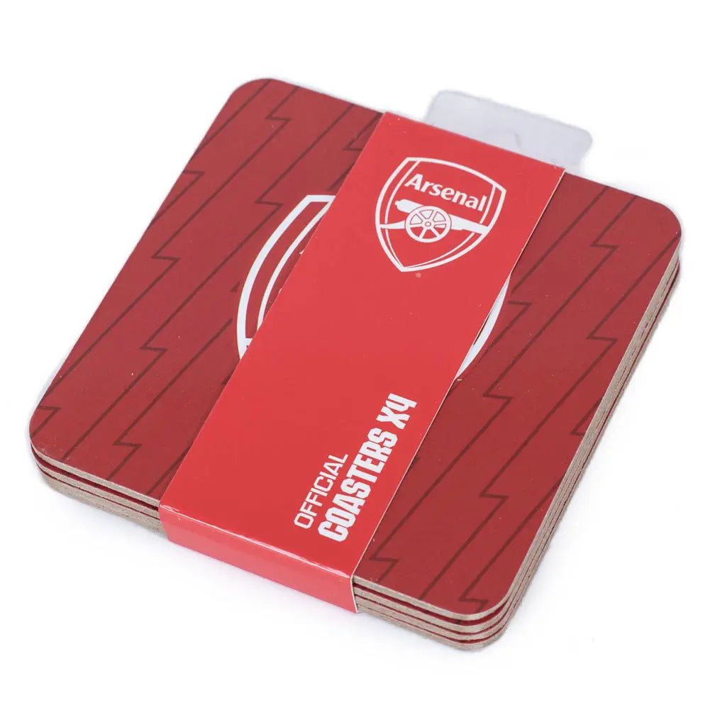 Arsenal 4 Pack Coaster Set Football Gifts Online