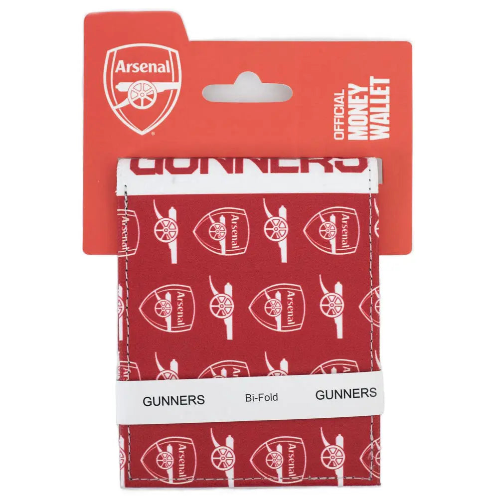 Arsenal FC Coloured Icon Wallet Packaged
