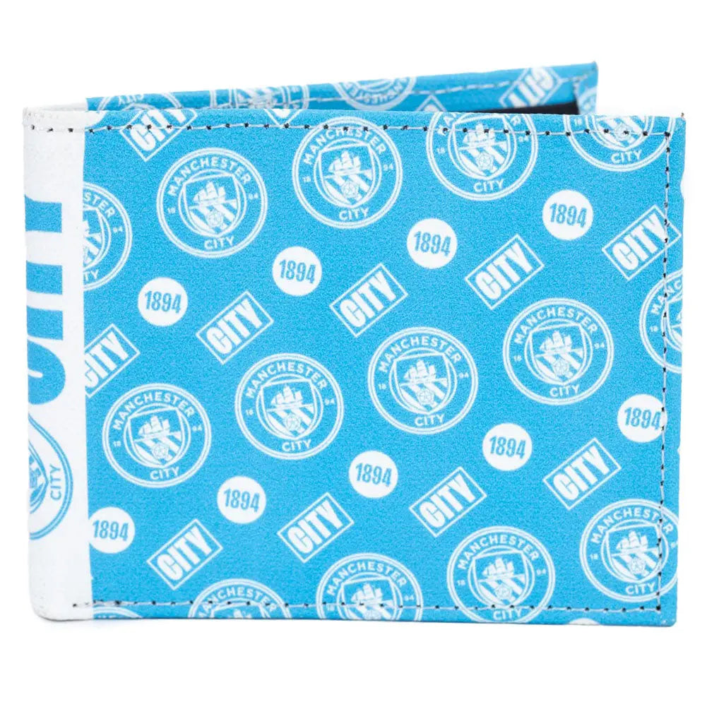 Manchester City Coloured Icon Wallet Third Angle
