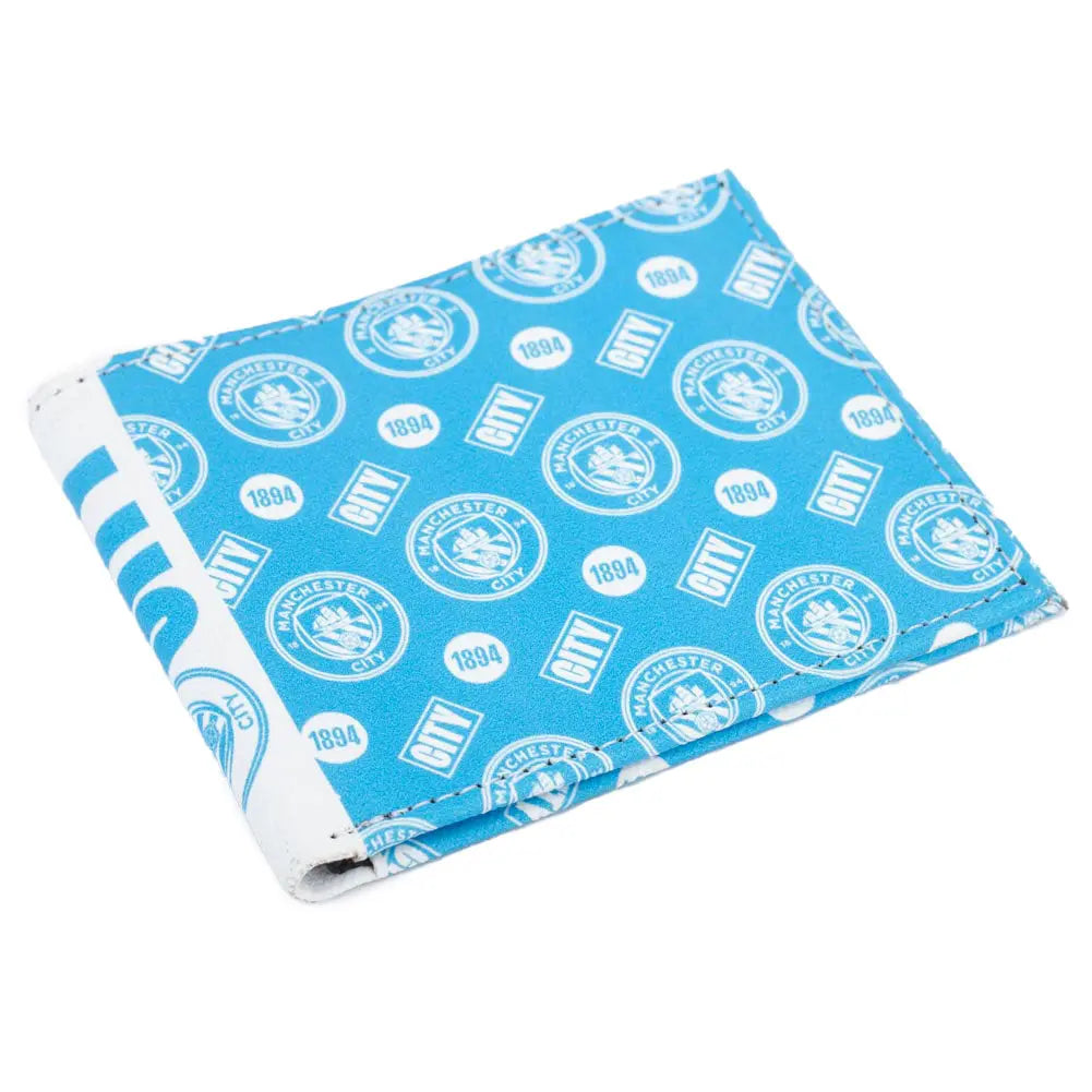 Manchester City Coloured Icon Wallet Main