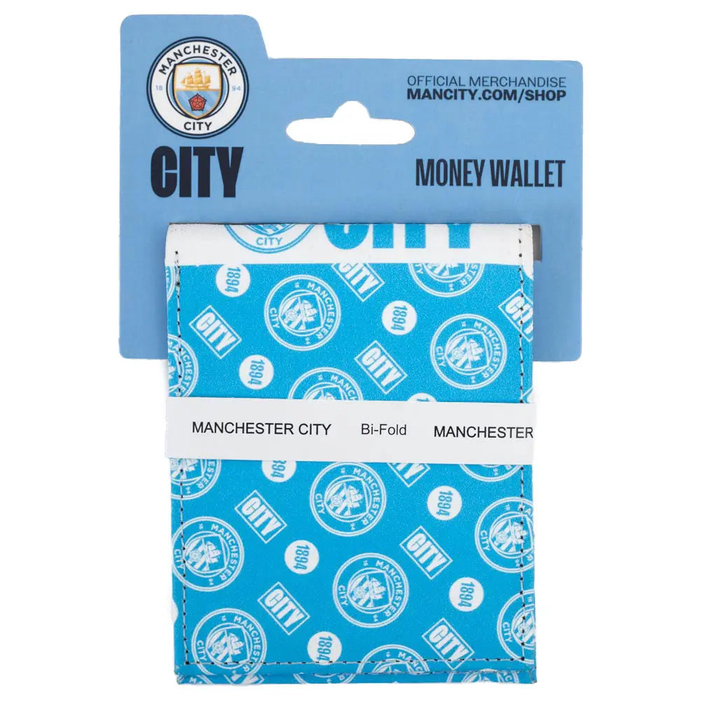 Manchester City Coloured Icon Wallet Packaged