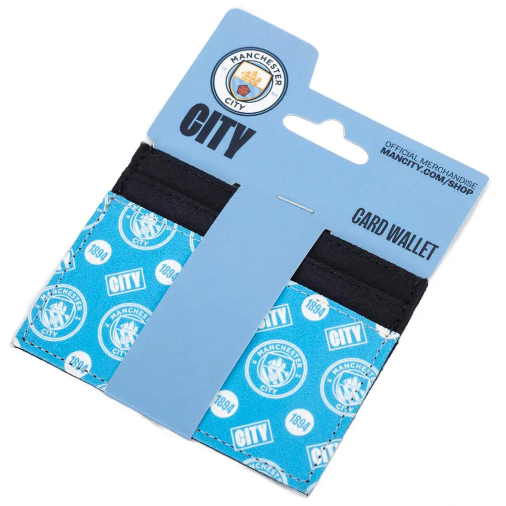 Manchester City Coloured Icon Card Holder Packaged