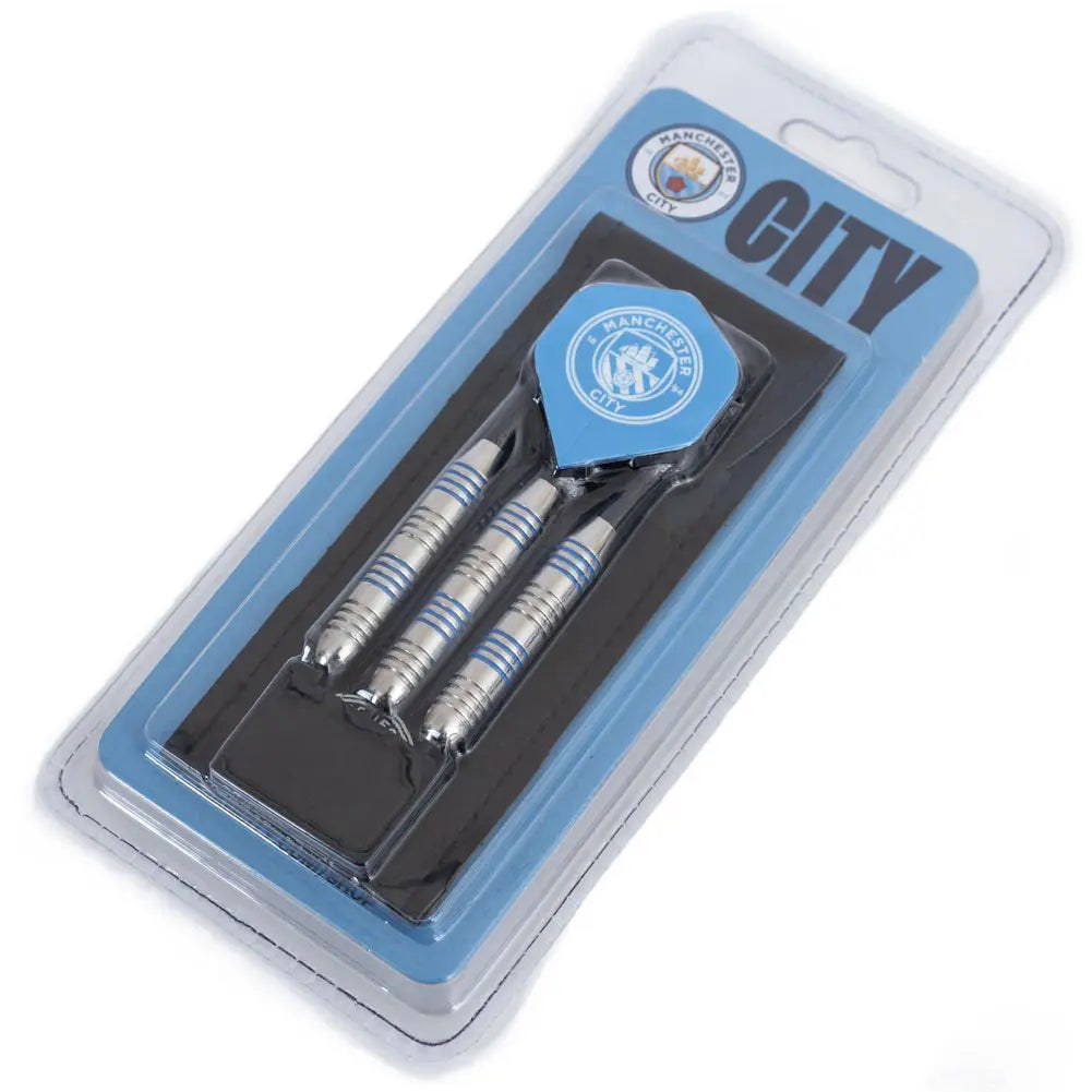 Manchester City Darts Set Packaged