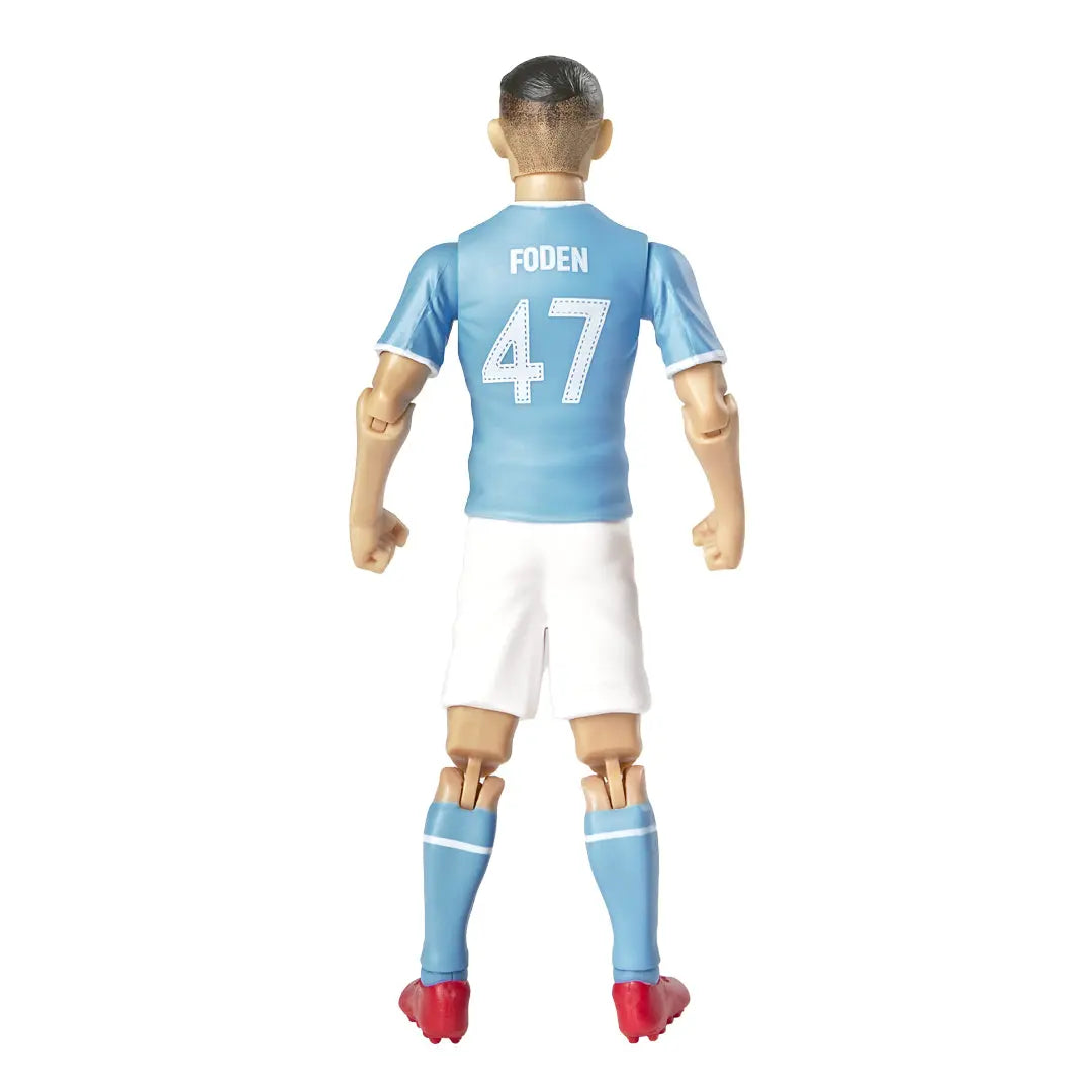 Manchester City Phil Foden Action Figure Back