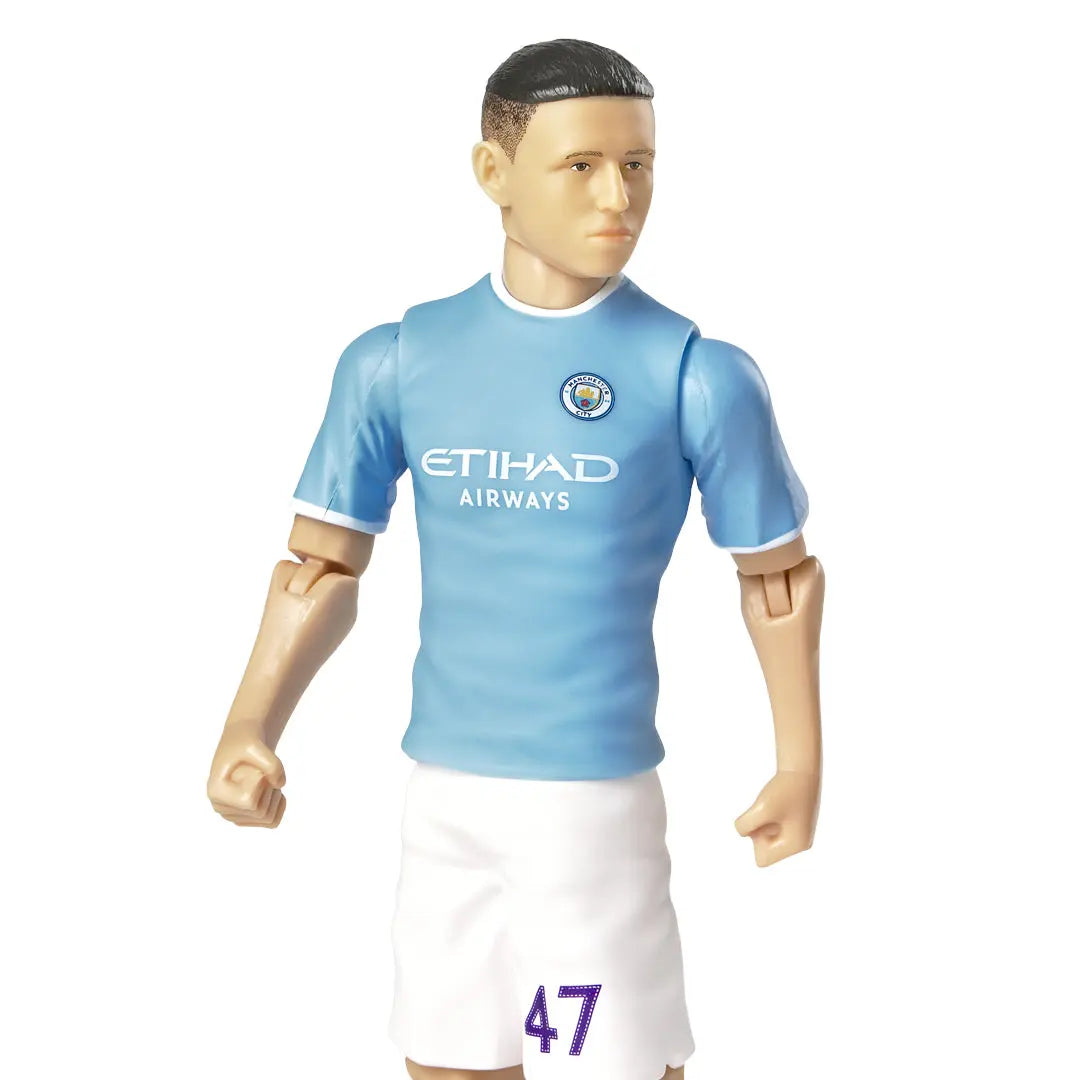 Manchester City Phil Foden Action Figure Pose