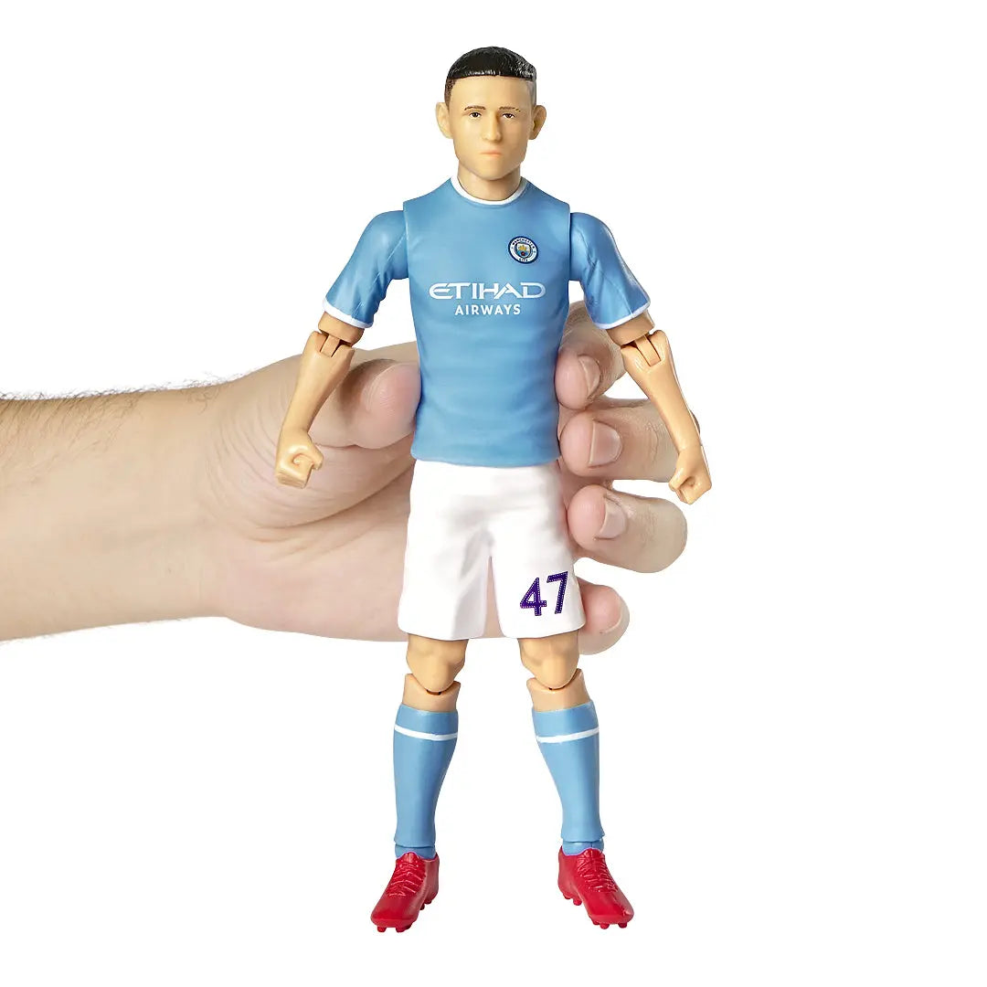 Manchester City Phil Foden Action Figure Size