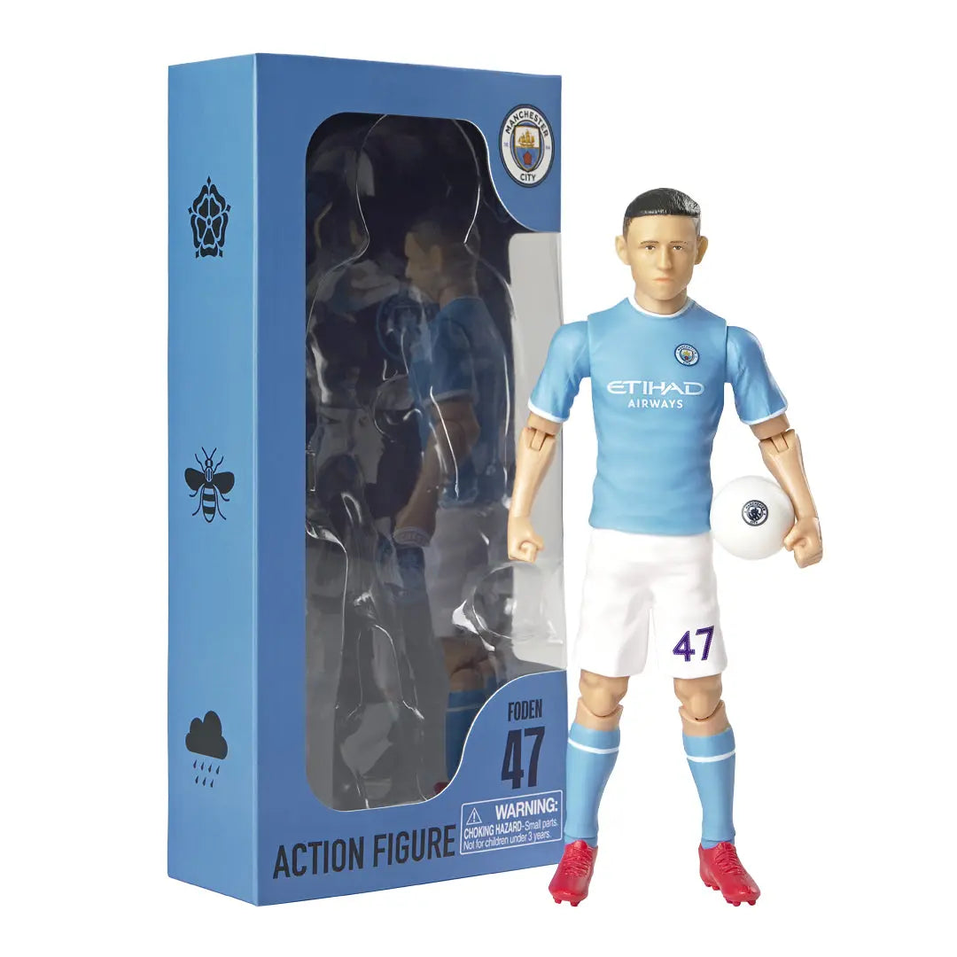 Manchester City Phil Foden Action Figure Boxed