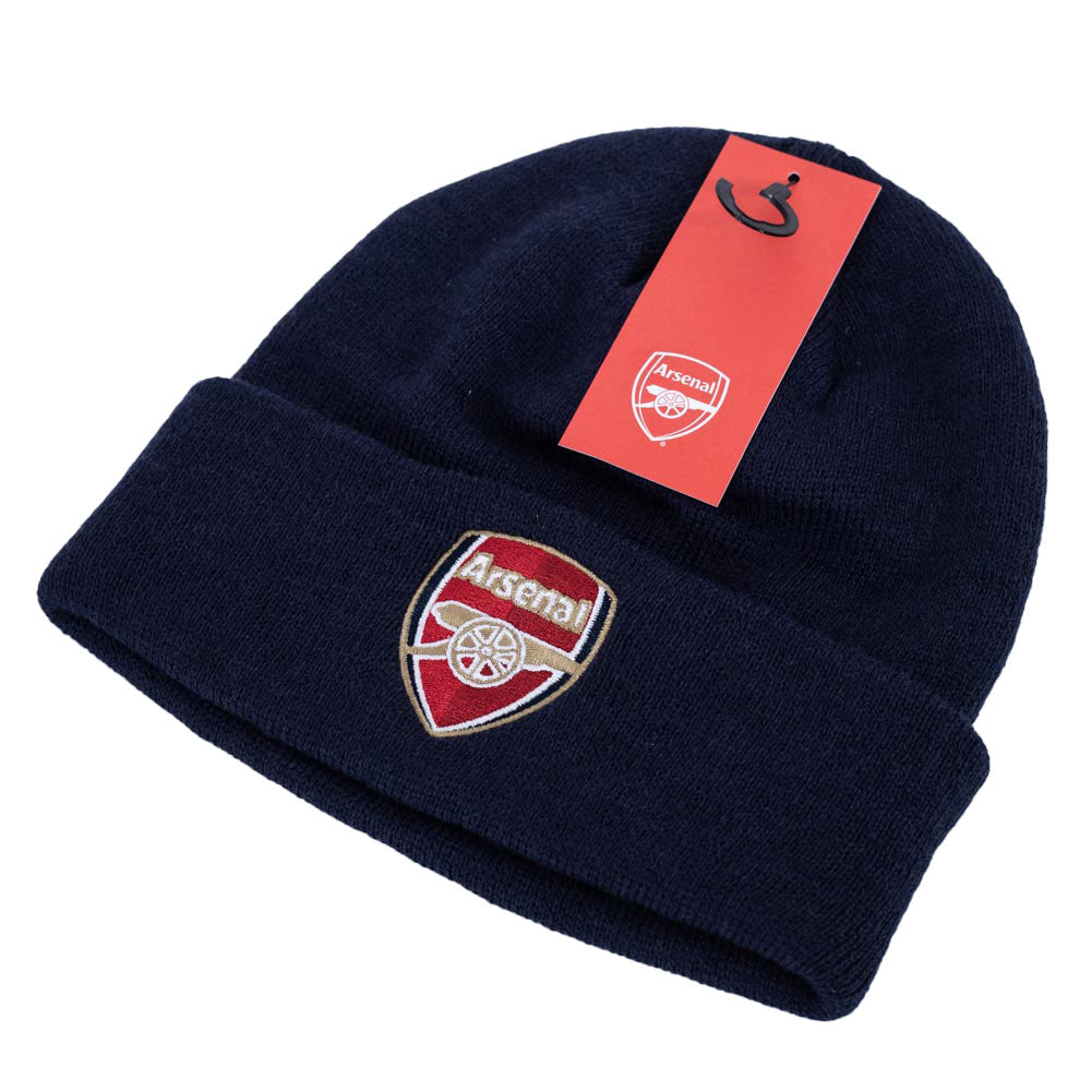 Arsenal Navy Cuff Beanie Hat