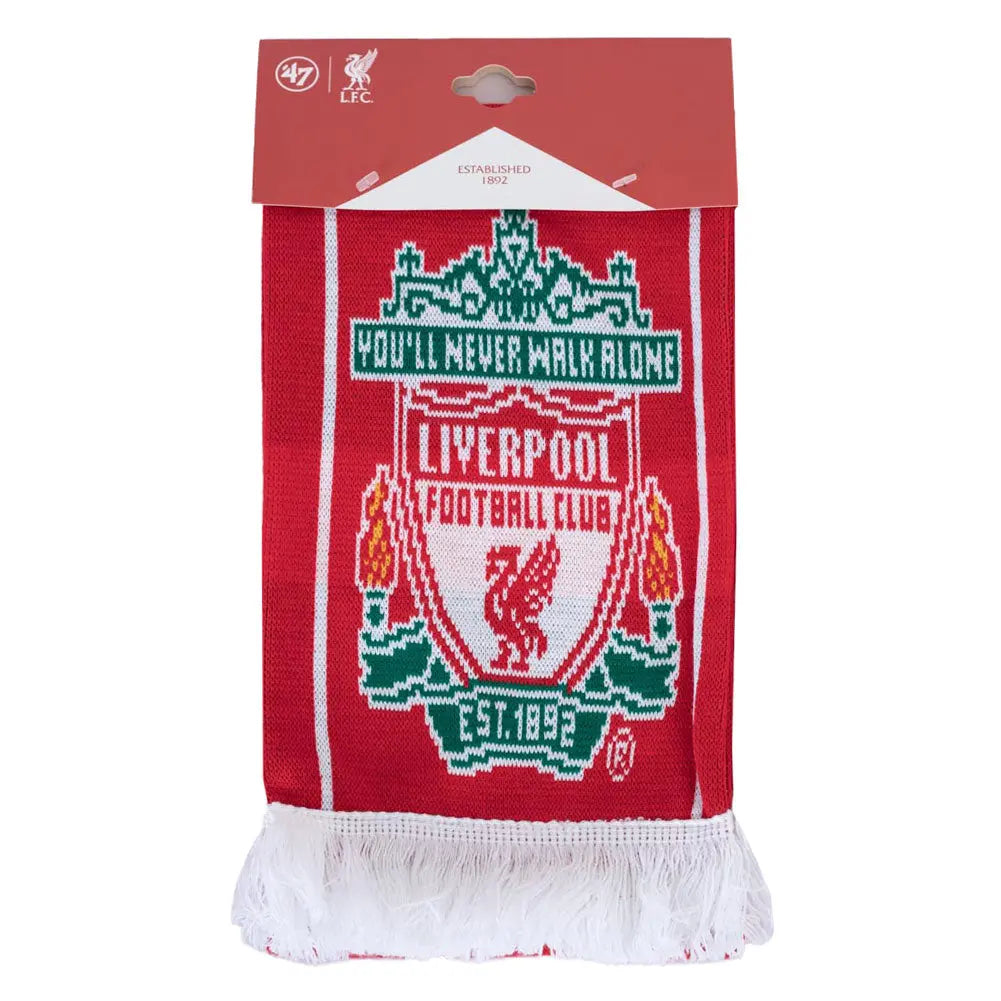 Liverpool FC Crest Scarf Packaged