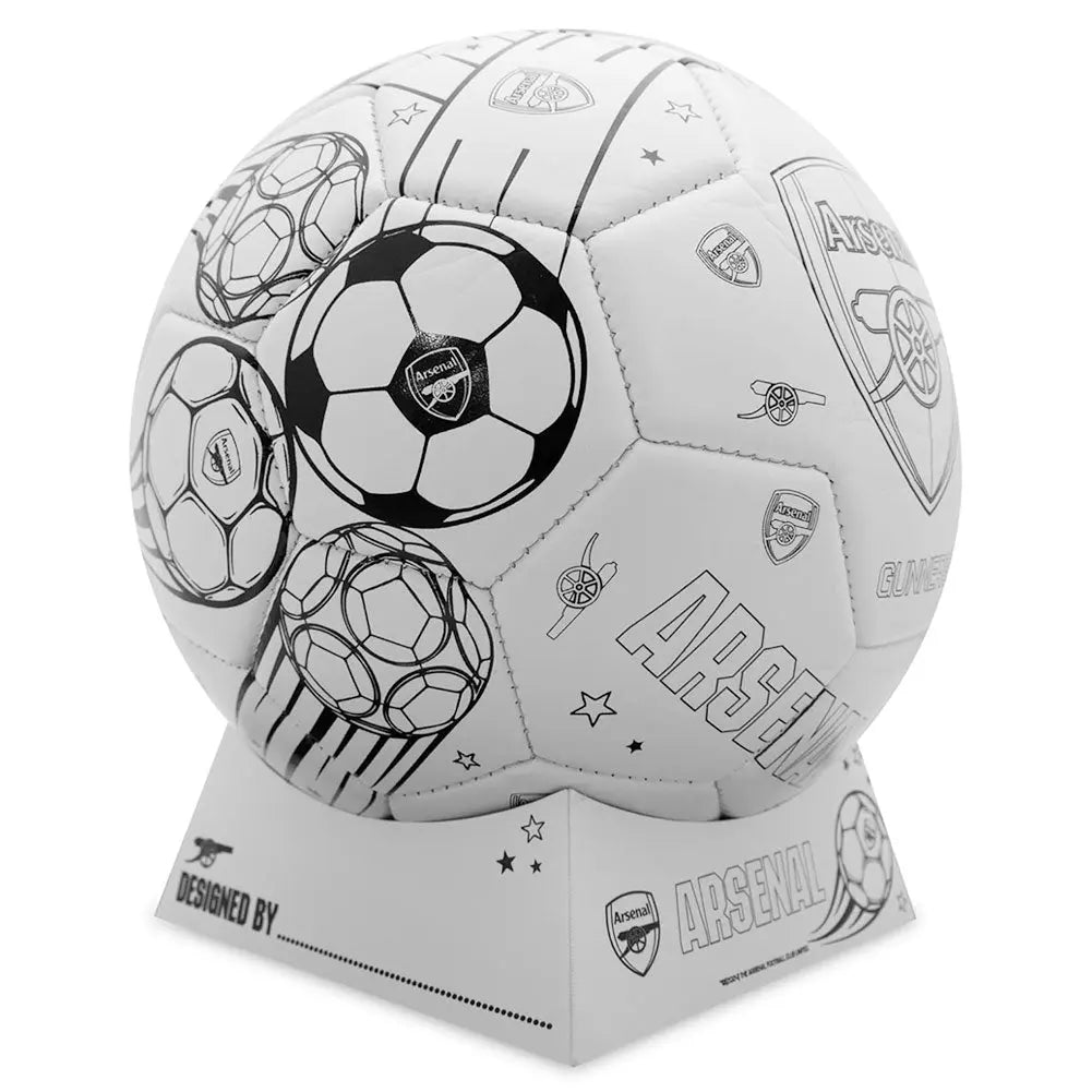 Arsenal FC ‘Colour In’ Mini Football Set Football Gifts Online